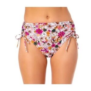California Waves Floral Swimsuit Bottom Small